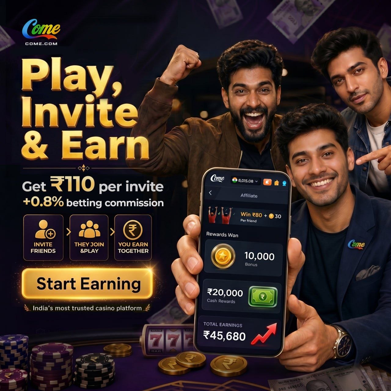 Come11 APK banner with Come11 Fantasy Sports App, Come11 Download, Come11 App, Come11 Cricket Prediction, Come Fantasy, Come Sport, and Dream Come App.Install Come11 APK to enjoy Come11 Fantasy Cricket, sports contests, fantasy gaming, and cricket prediction anytime.